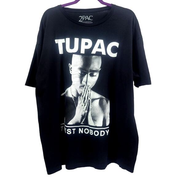 Bravado 2pac Trust Nobody Black Tee Size 2XL NWOT - Picture 1 of 4